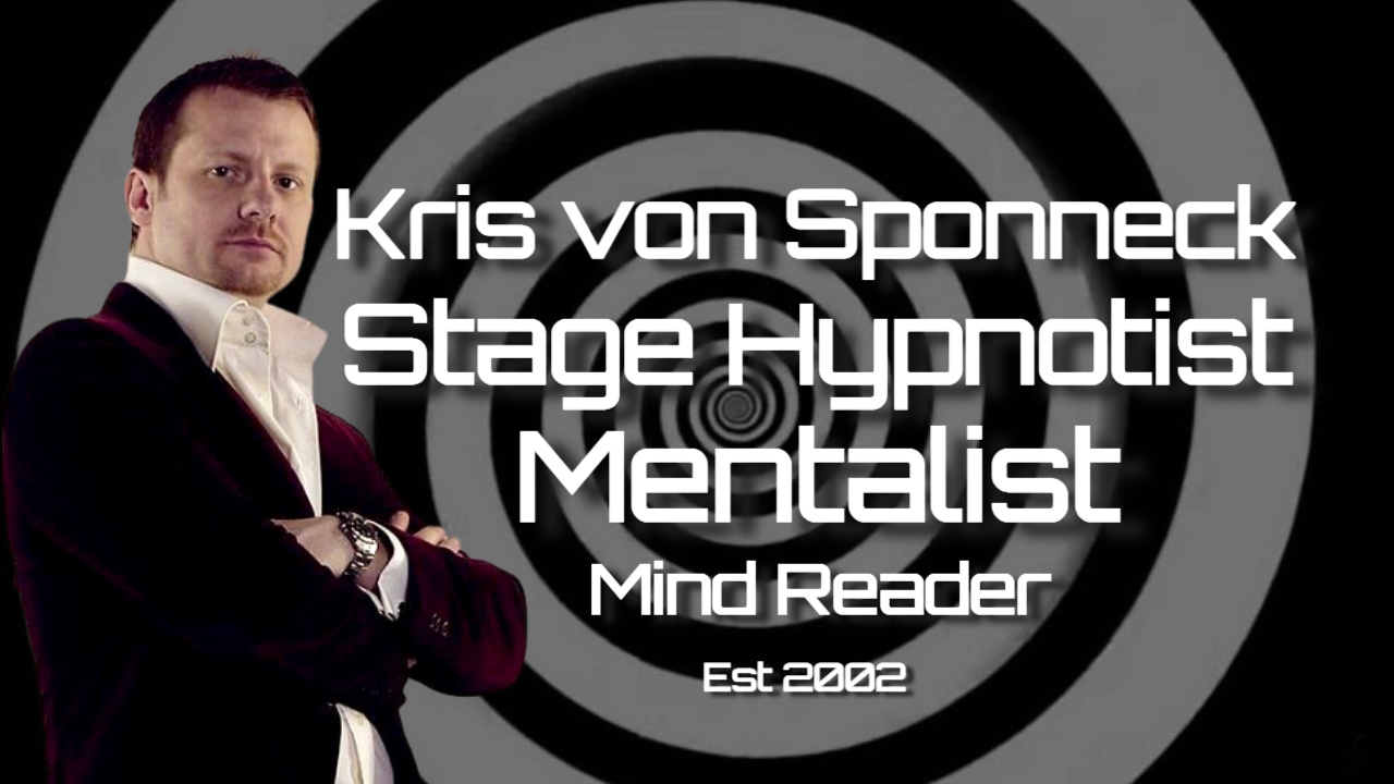 Stage Hypnotist Kris von Sponneck