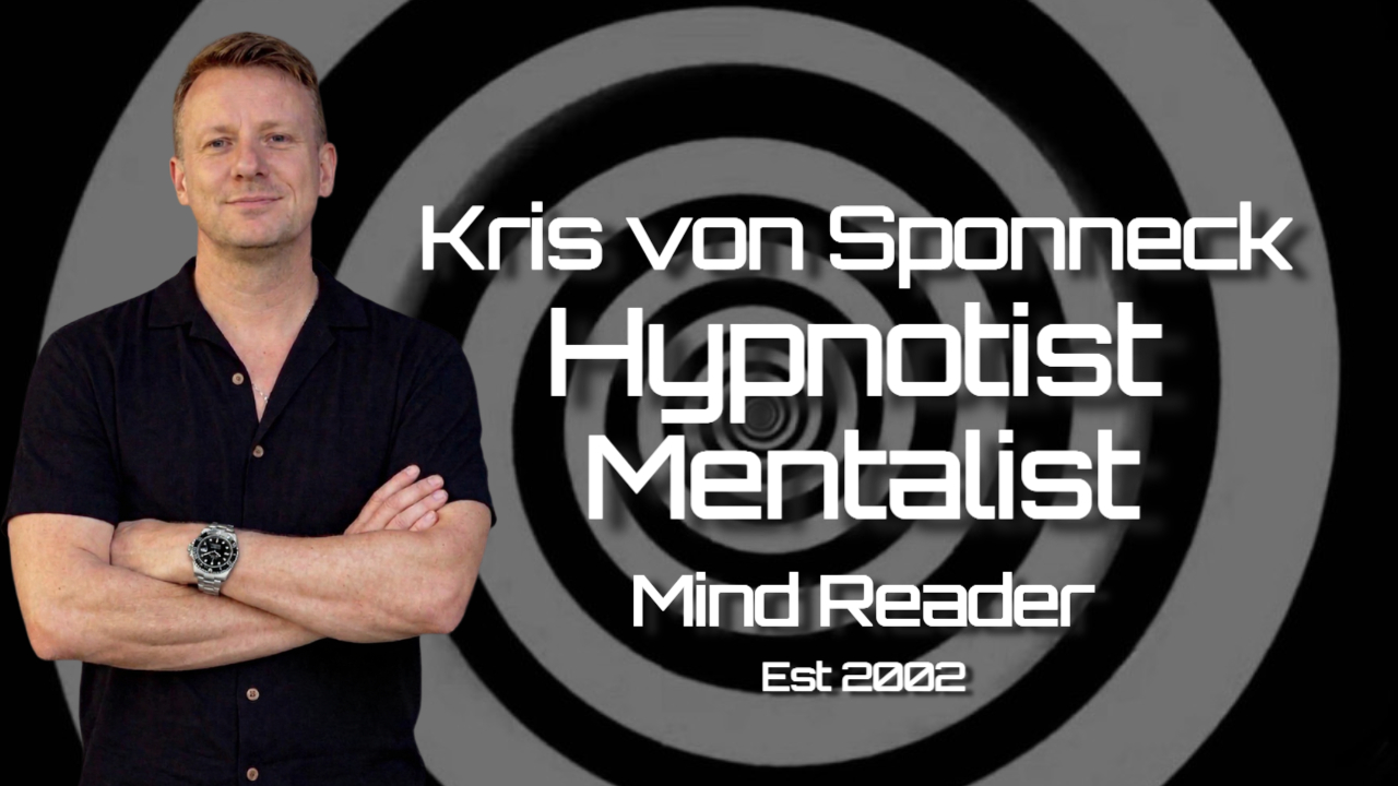Stage Hypnotist Kris von Sponneck